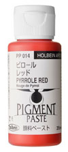 Holbein Paste Pigments Red bottle